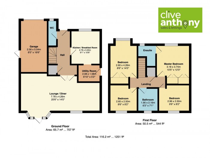 Floorplan for Church Meadow, Unsworth, BL9