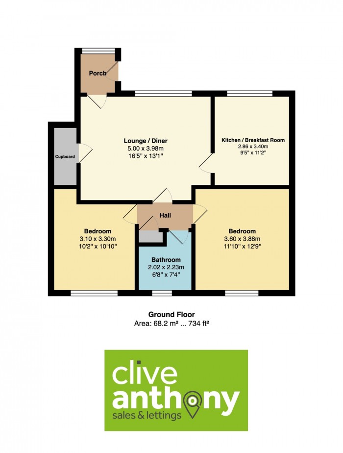 Floorplan for Hawkstone Avenue, Whitefield, M45