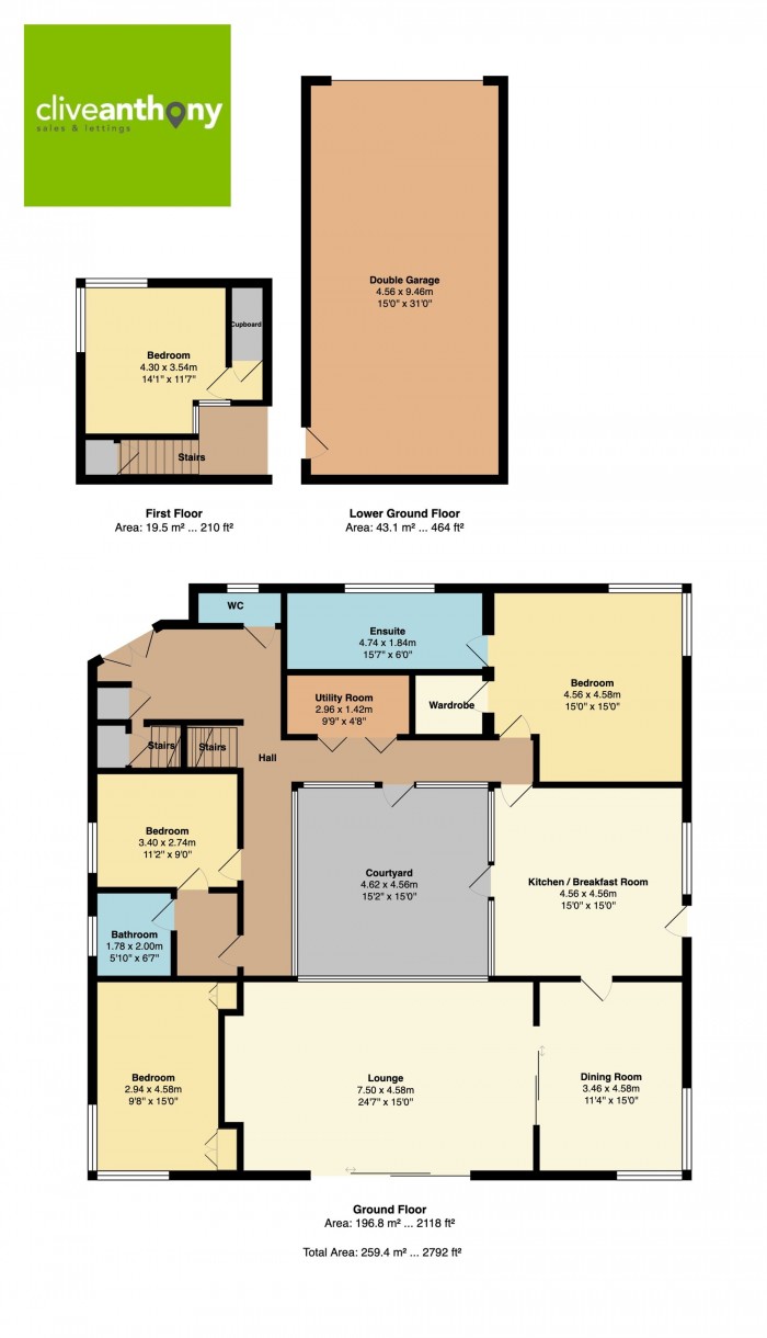 Floorplan for Ringley Drive, Whitefield, M45