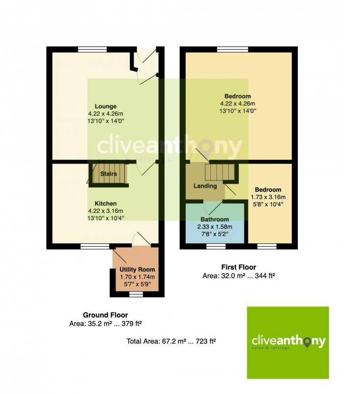 Floorplan for Bury New Road, Whitefield, M45