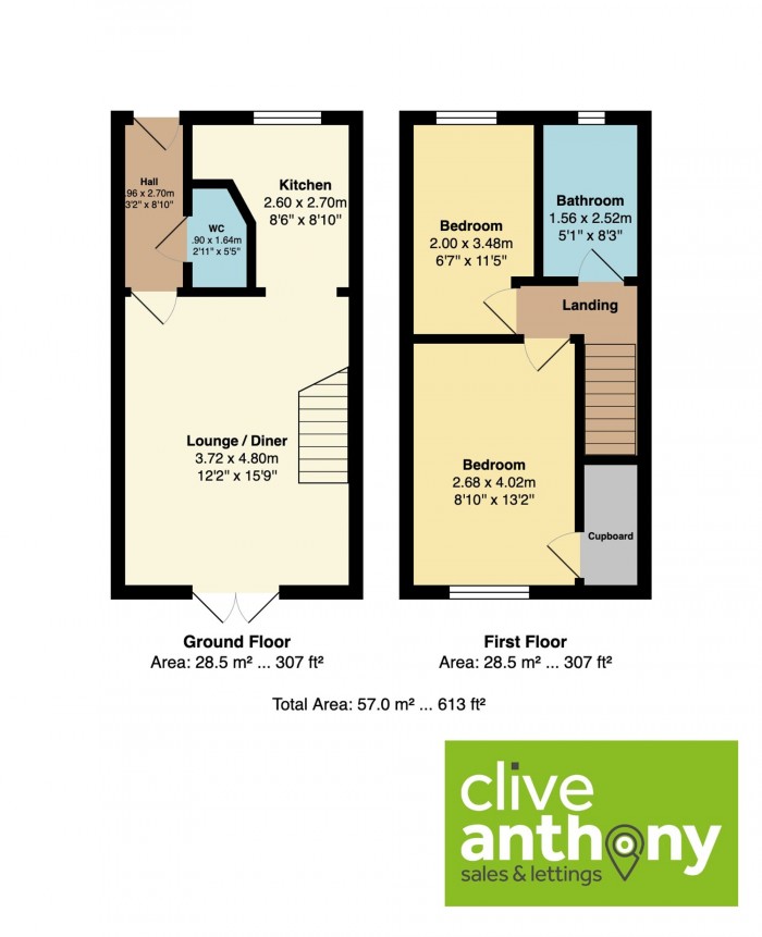 Floorplan for Gate Lane, Radcliffe, M26