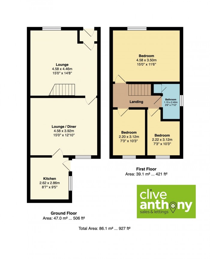 Floorplan for Brandram Road, Prestwich, M25