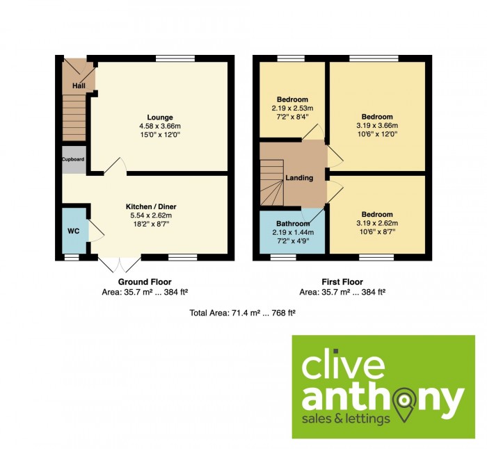 Floorplan for Alexandra Avenue, Whitefield, M45
