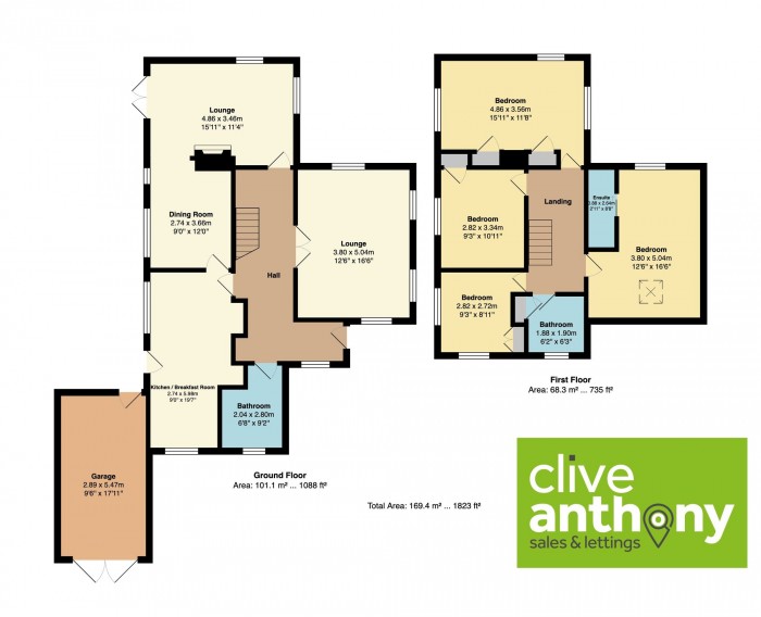 Floorplan for Bury New Road, Whitefield, M45