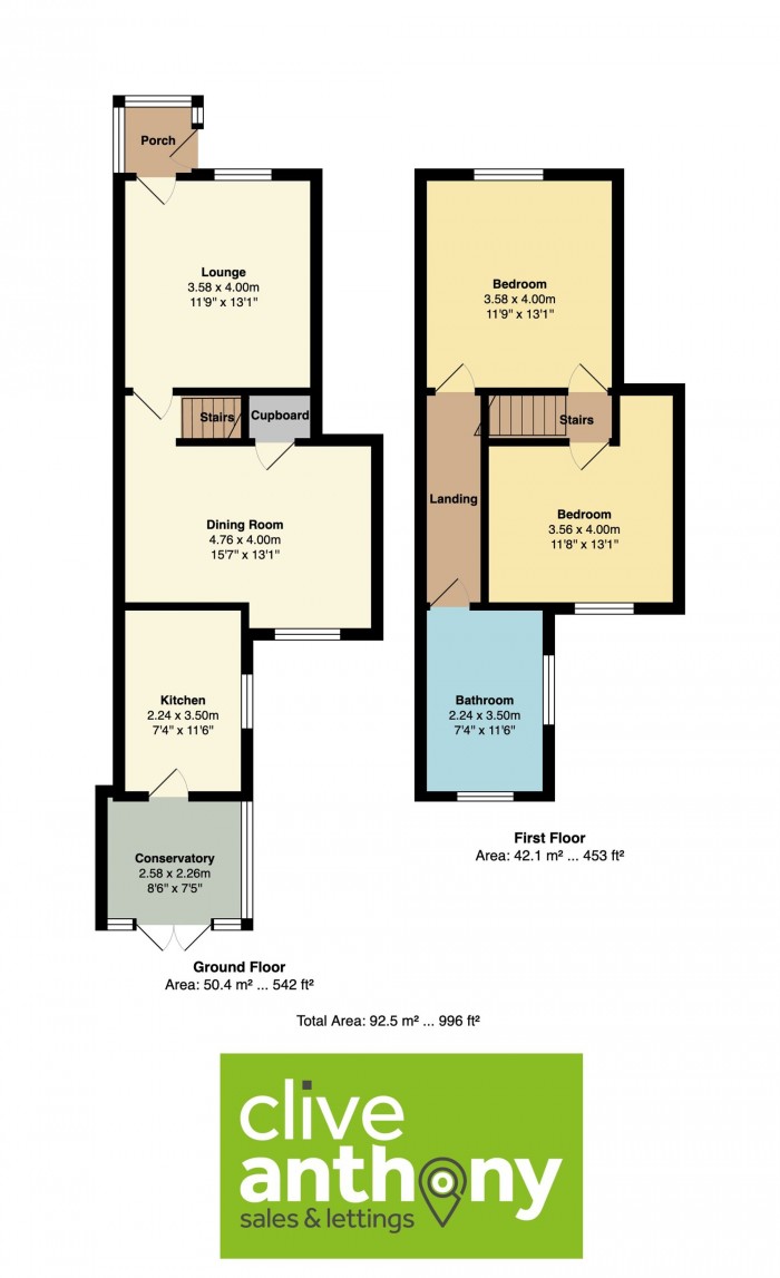 Floorplan for Higher Lane, Whitefield, M45