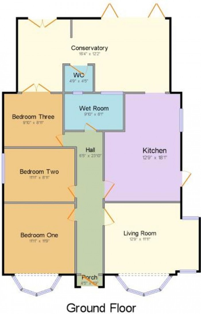 Floorplan for Spring Grove, Whitefield, M45